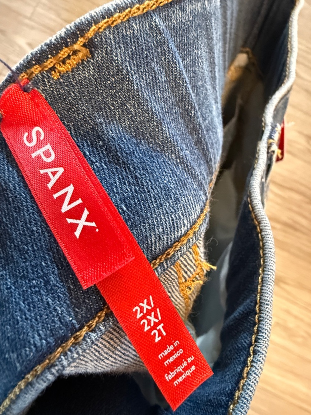 NWT SPANX FLARE JEANS - Picture 2 of 9